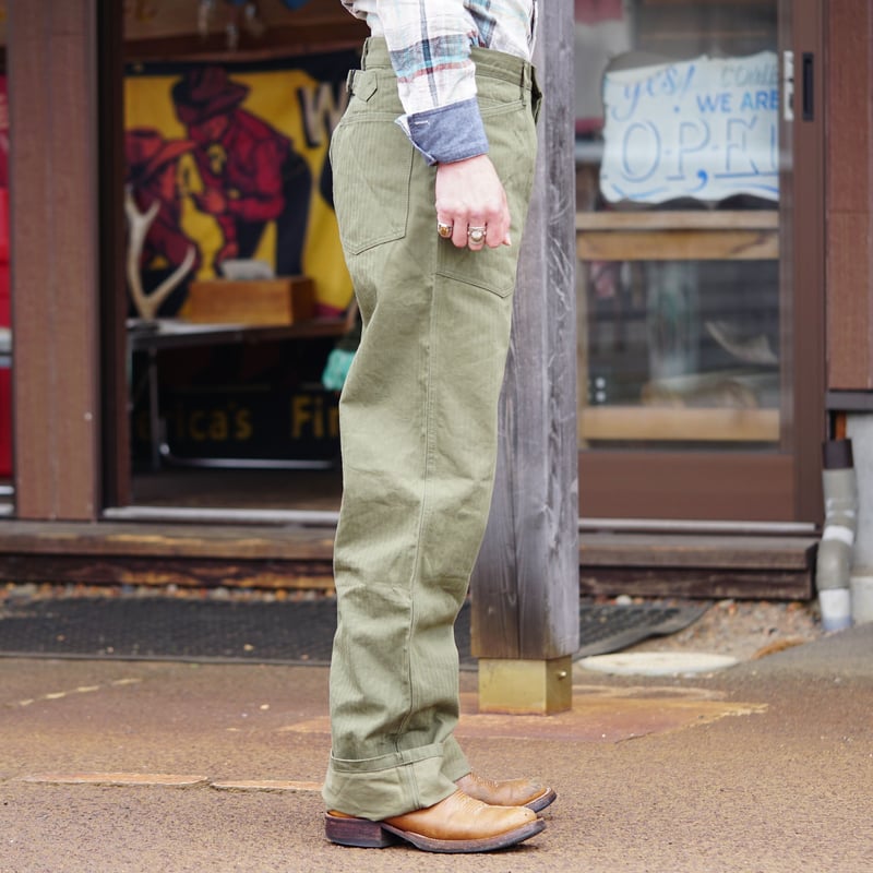 Cushman Herrinbone Baker Pants | NewDeal