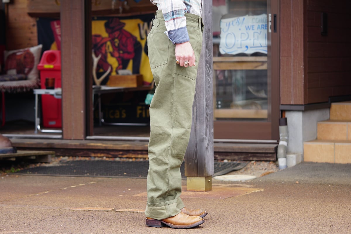 Cushman Herrinbone Baker Pants | NewDeal