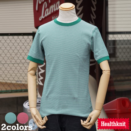 Healthknit Waffle Border S/S Tee