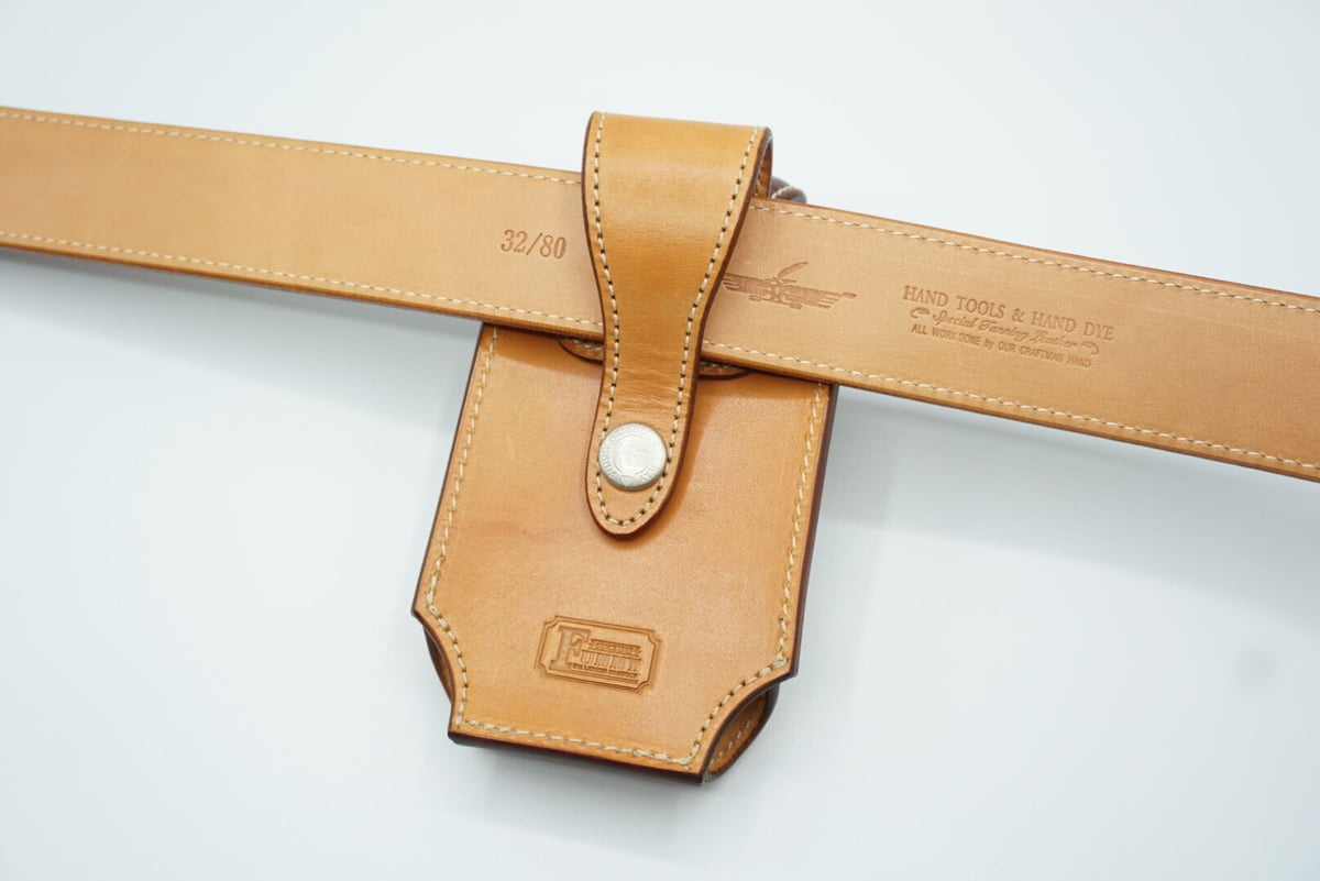 FUNNY Hand phone case cordovan by Kubo Takahiro