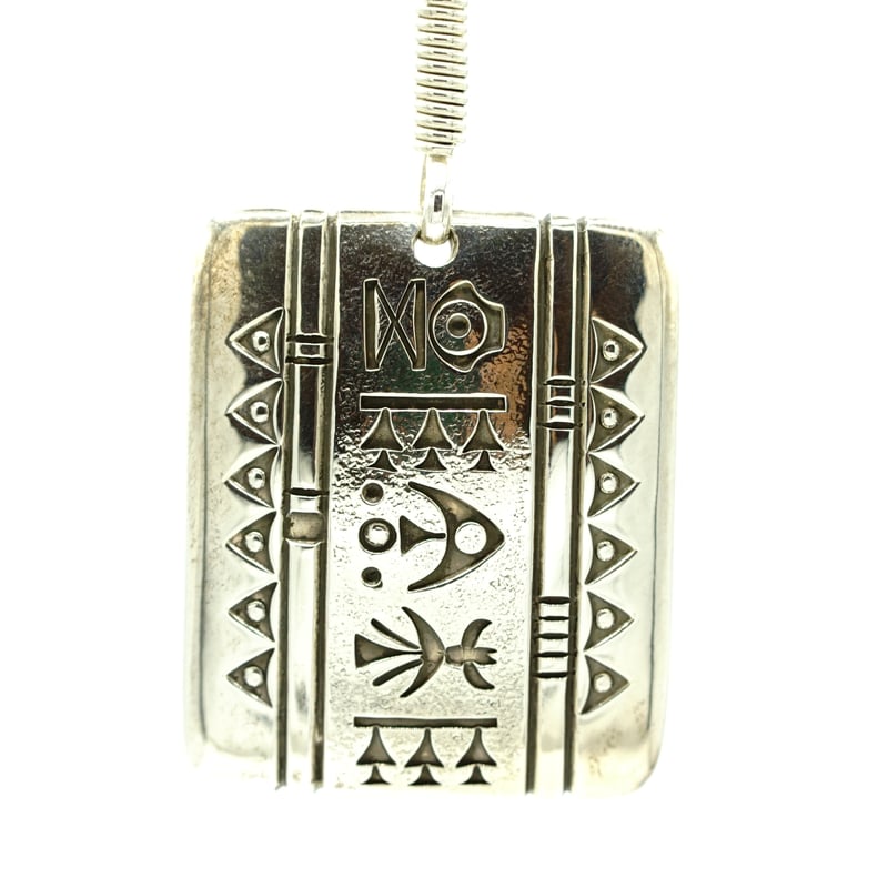 インディアンジュエリー ナバホ Peshlakai ノーバート ペシュラカイ Indian Jewelry Top by Norbert Peshlakai(HIEROGL