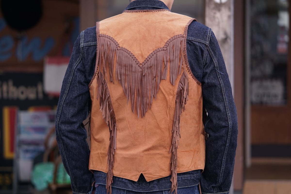 ARTURO Western leather vest | NewDeal ARTURO Western leather vest | NewDeal