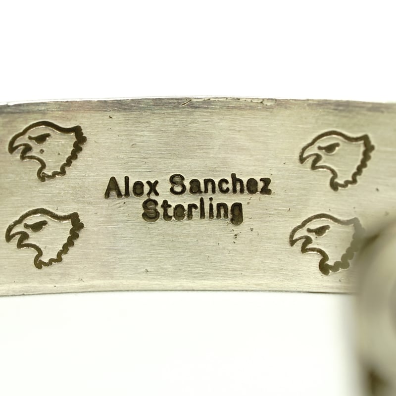 Alex Sanchez　アレックスサンチェス　バングル　インディアンジュエリー Alex Sanchez（アレックス・サンチェス）ターコイズブレスレット