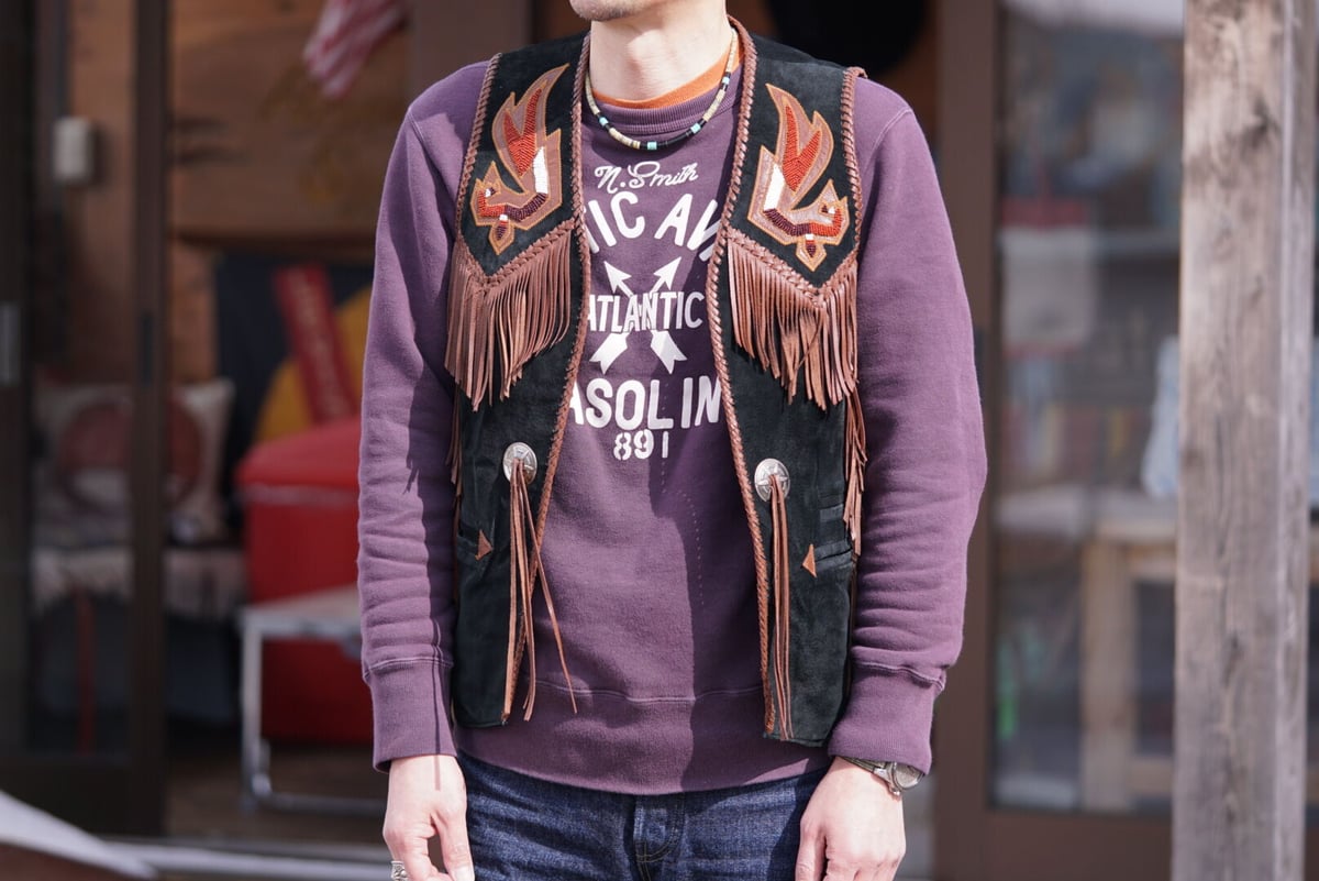 ARTURO Western leather vest | NewDeal ARTURO Western leather vest | NewDeal