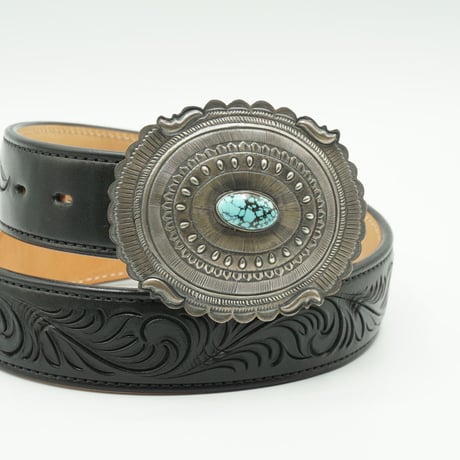 Indian Jewelry 1.5inch NAVAJO Buckle by Eugene Charley