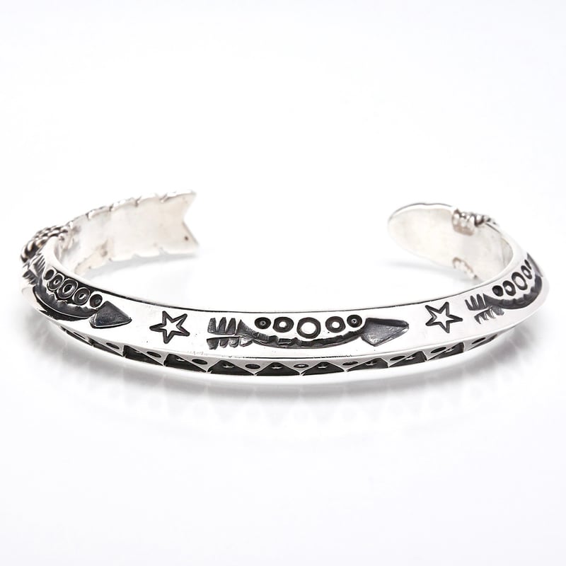 Indian Jewelry NAVAJO Bangle Made by Delayne Re...