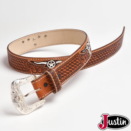 Justin 1-1/2" Trophy Bull Belt
