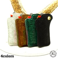 FUNNY Hand phone case cordovan by Kubo Takahiro