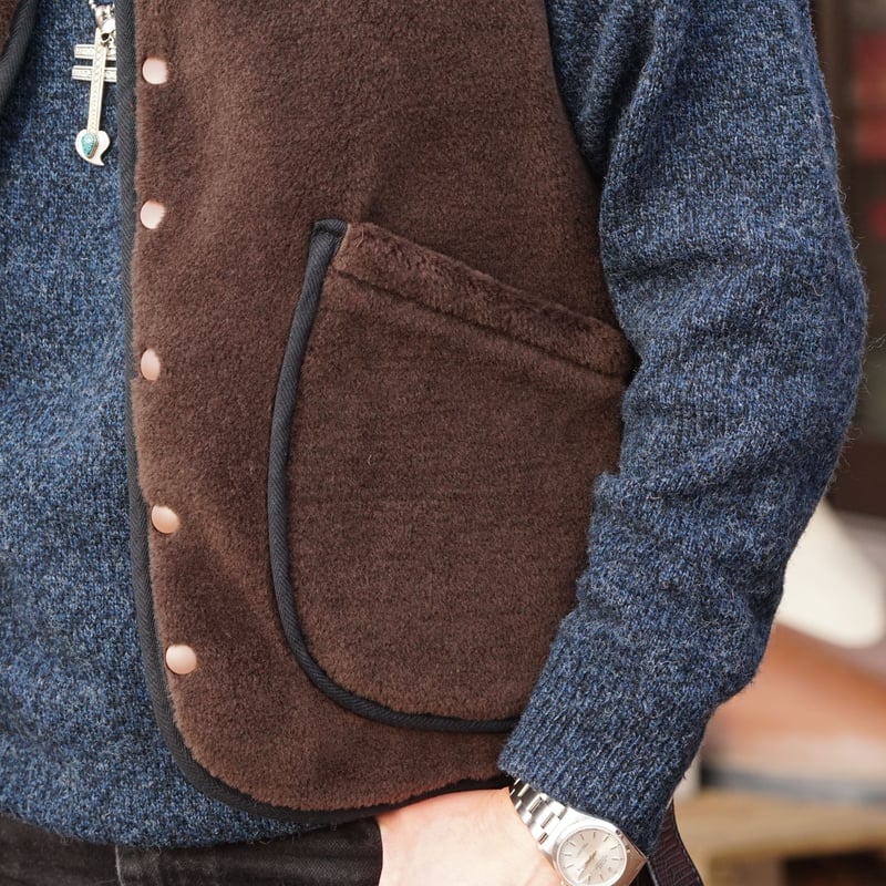 Cushman Quilting & Fur Reversible Vest | NewDeal