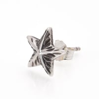 FUNNY Hand Engraved Star Earring