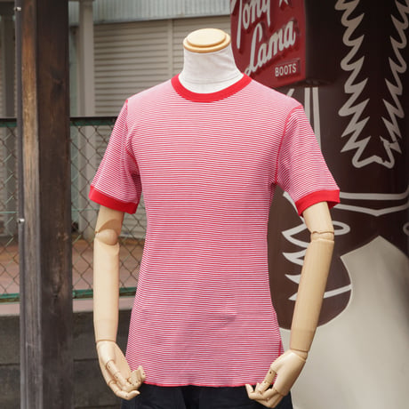 Healthknit Waffle Border S/S Tee