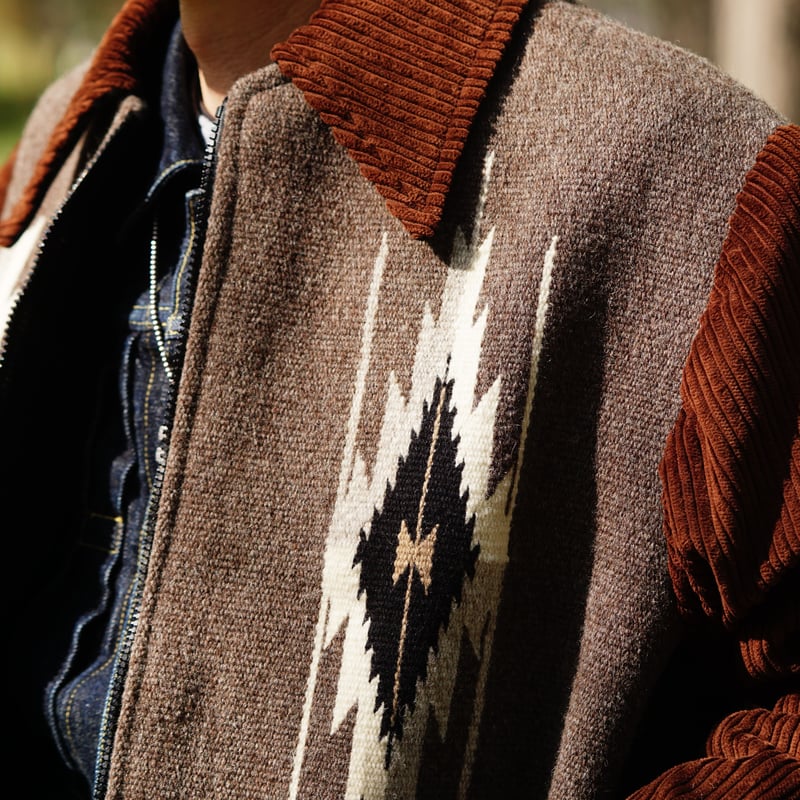 CENTINELA Chimayo Jacket with Corduroy size 40 CENTINELA Chimayo Jacket with Corduroy size 40