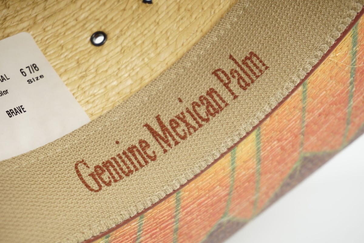 Charlie 1 Horse Straw Hat Indian | NewDeal
