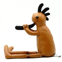 KOKOPELLI FAKE LEATHER(ブラウン) sizeM