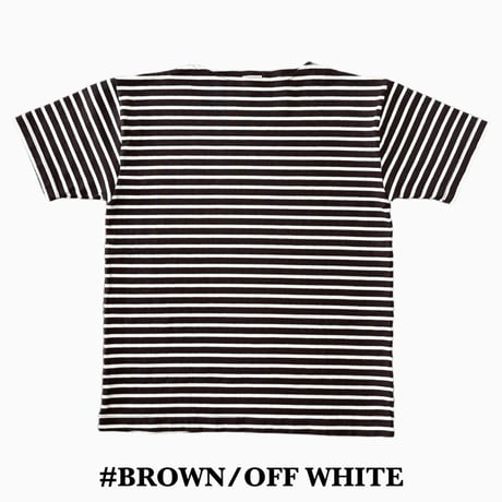Cushman Boat Neck Border Tee