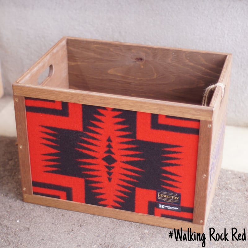 PENDLETON Tall Wood Box | NewDeal