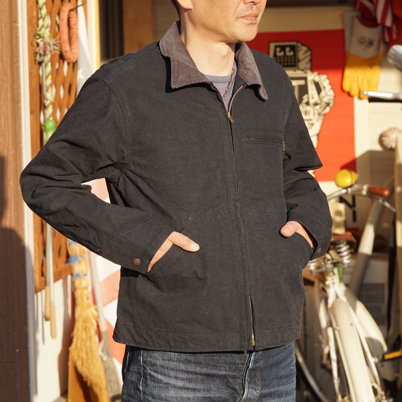 【24AW】Cushman 15oz Duck Detroit Jacket L 1200W-10270-CarharttBr-0-