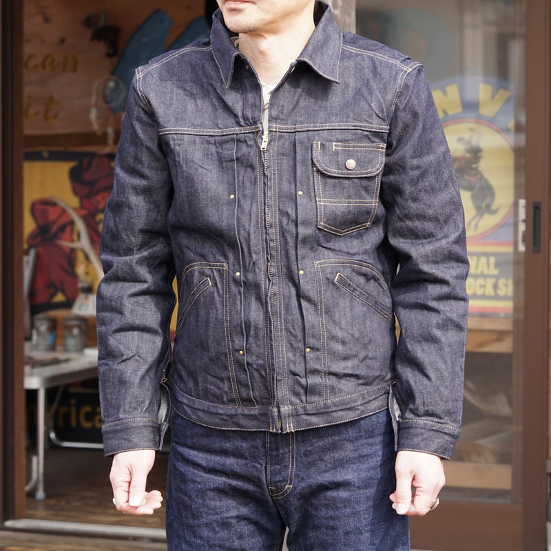 ジャケット・アウター cushman \"14oz DENIM COVERALL JKT\" Cushman 14oz Denim Jacket | NewDeal ジャケット・アウター