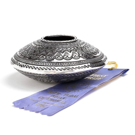 Indian Jewelry Pottery Made by Eva＆Lindberg Billah