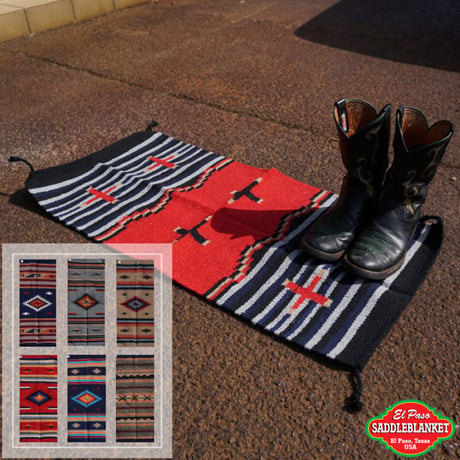 El Paso Saddleblanket HAND WOVEN RUG