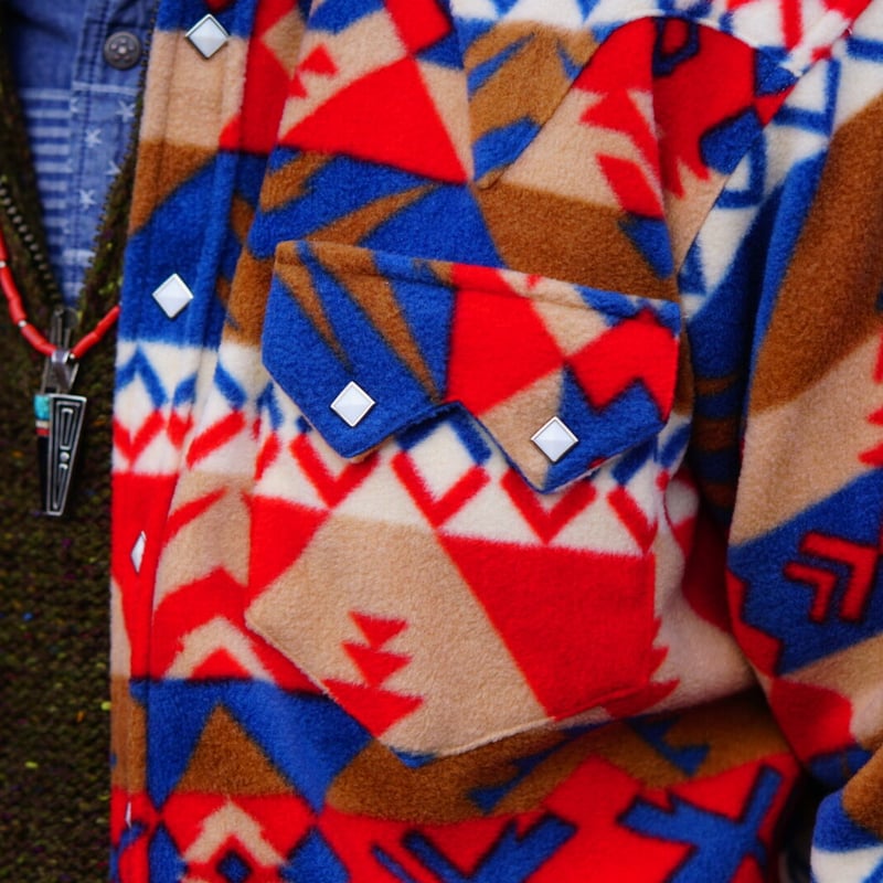 Rockmount Fleece Western Shirts(Red) | NewDeal