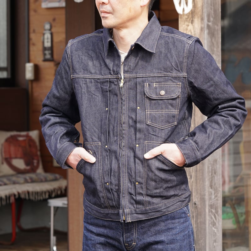 CUSHMAN (クッシュマン) WWII 大戦モデル DENIM JACKET CUSHMAN (クッシュマン) WWII 大戦モデル DENIM JACKET CUSHMAN