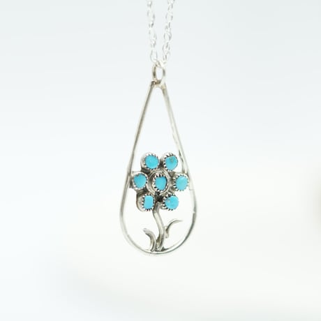 Indian Jewelry flower ZUNI Top