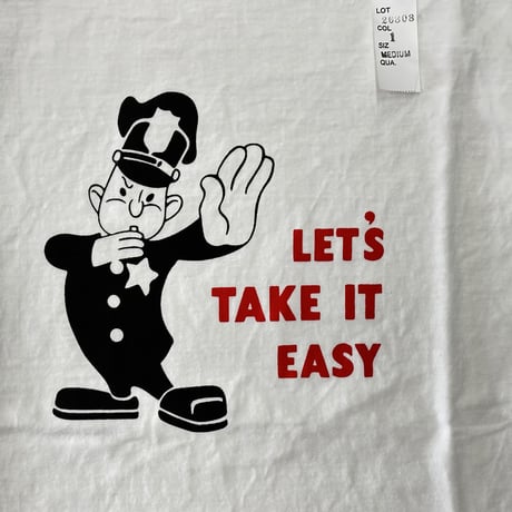 Cushman Recycle Cotton Tee(TAKE IT EASY)