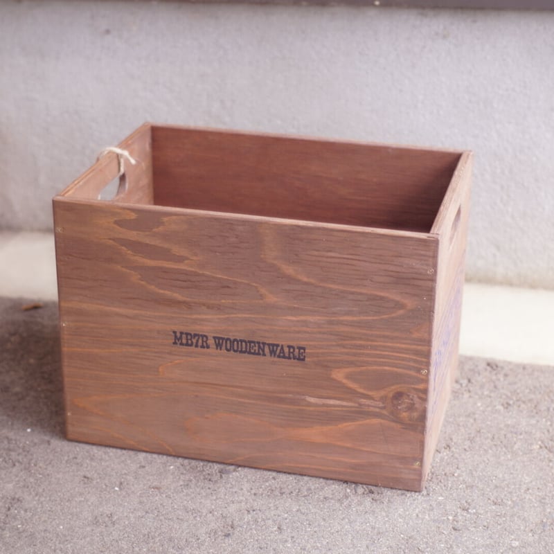 PENDLETON Tall Wood Box | NewDeal