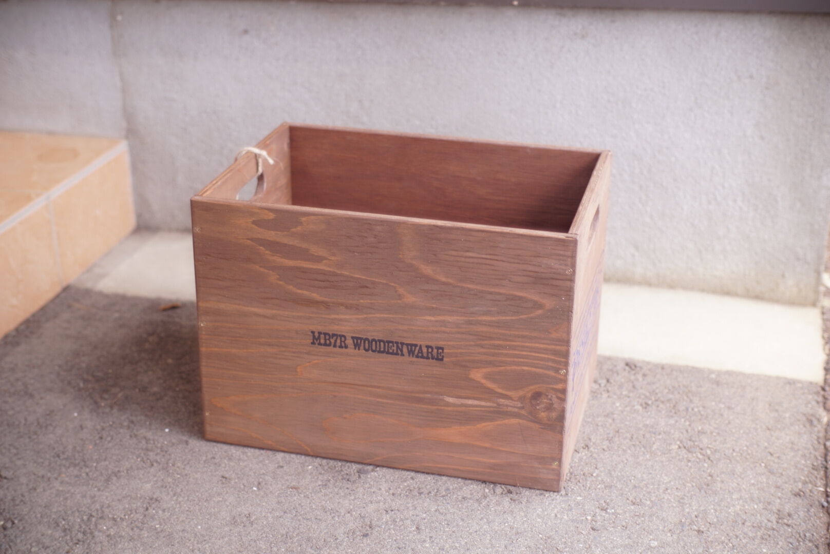 PENDLETON Tall Wood Box | NewDeal