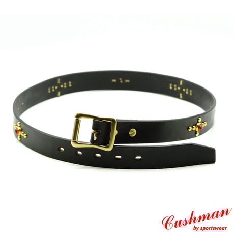 ABRAHAM スタッズベルト サイズ1 スタッズベルト | STORES