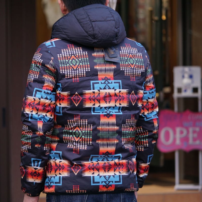 PENDLETON Bison Reversible Down Zip Jacket | Ne
