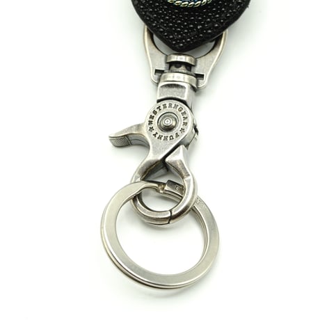 FUNNY Loop key holder Stingray(Black) 21mm