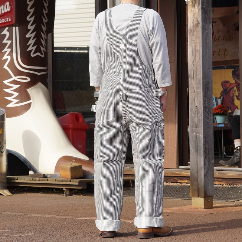 Cushman Double Knee Over All(HICKORY) | NewDeal