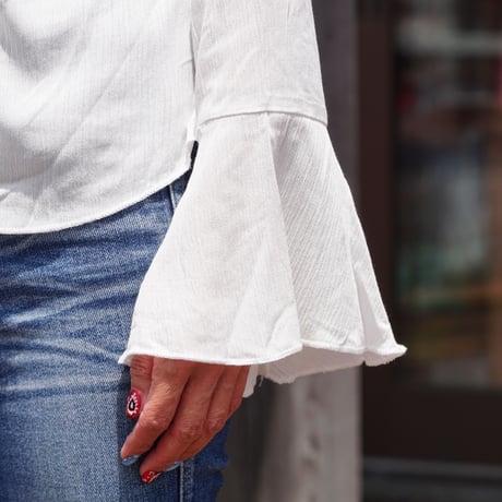 Scully Ruffled Front Blouse