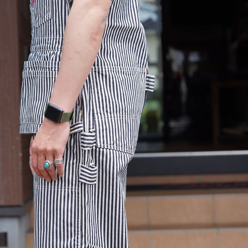 TCB HANDYMAN PANTS HICKORY STRIPE 34インチ TCB jeans 「 HANDYMAN PANTS HICKORY STRIPE」 | Red Good