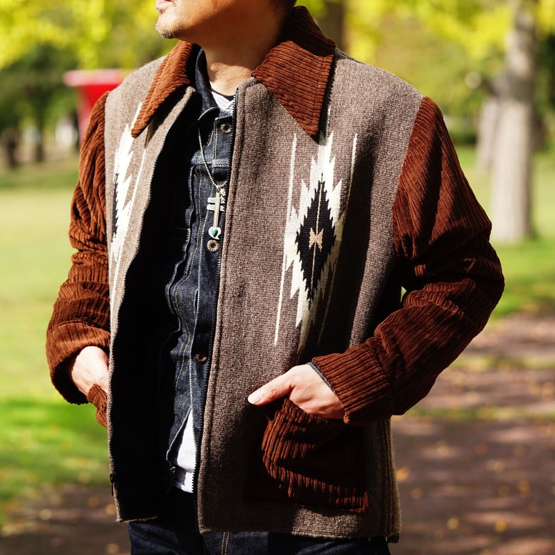 CENTINELA Chimayo Jacket with Corduroy size 40 CENTINELA Chimayo Jacket with Corduroy size 40