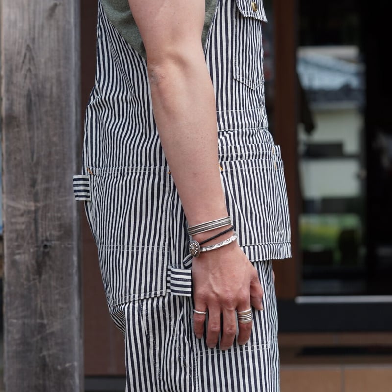 パンツ TCB JEANS HANDYMAN PANTS HICKORY STRIPE TCB Handyman Pants Hickory Stripe 10oz/ One-Wash – TCB JEANS