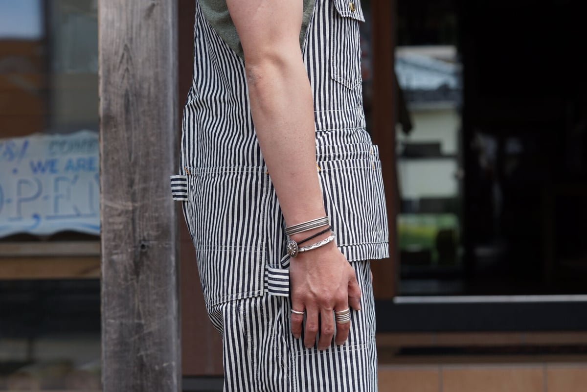 TCB HANDYMAN PANTS HICKORY STRIPE 34インチ TCB jeans
