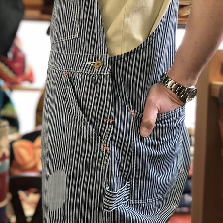 TCB Jeans Wrecking Crew Pants Random Hickory Stripe