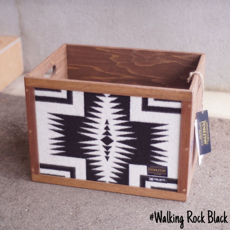 PENDLETON Tall Wood Box | NewDeal