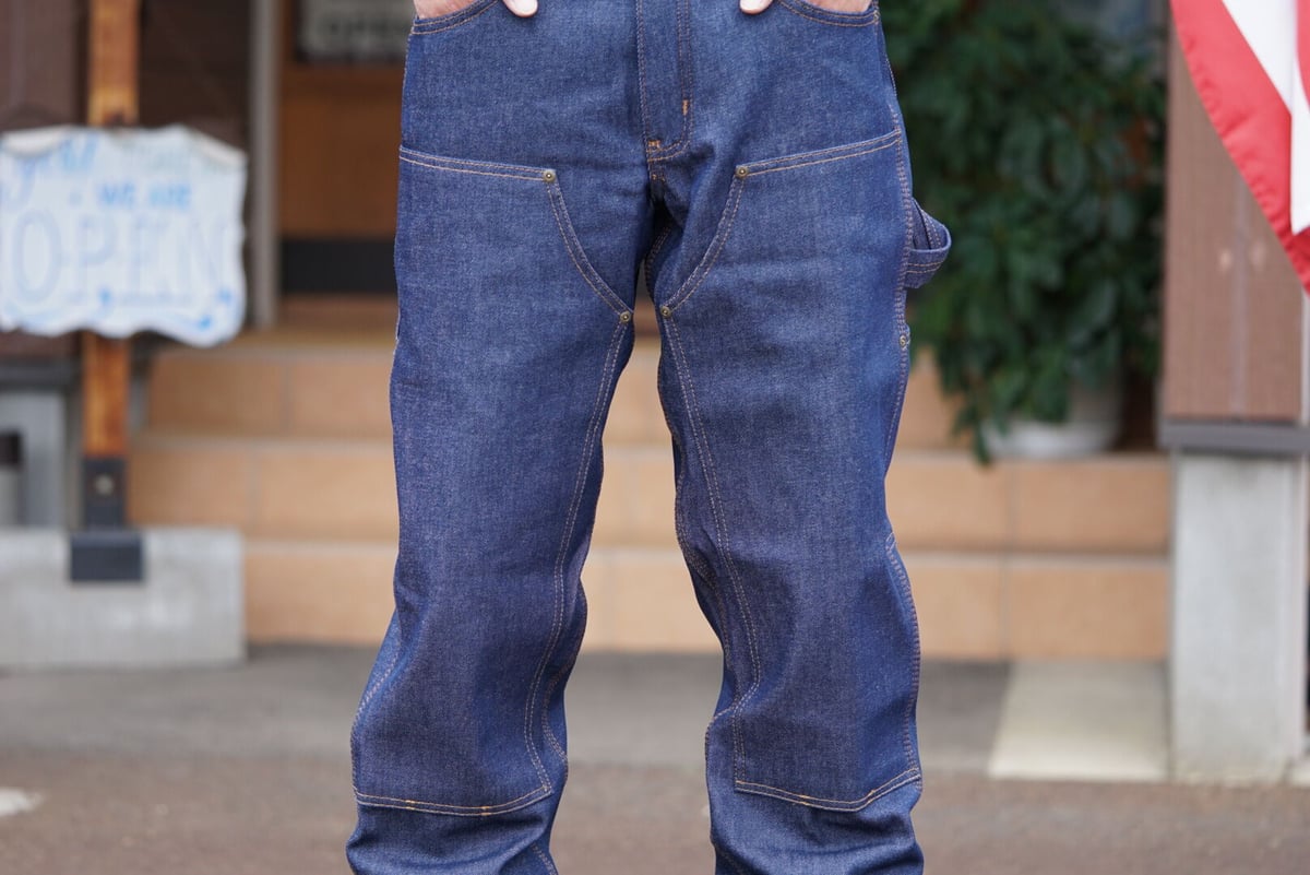 Key Double Front Denim Logger Pants | NewDeal