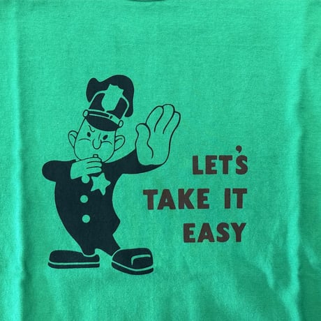 Cushman Recycle Cotton Tee(TAKE IT EASY)