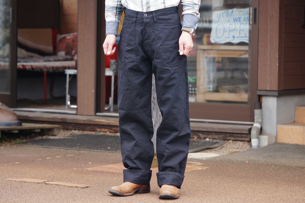 Cushman Herrinbone Baker Pants | NewDeal Cushman Herrinbone Baker Pants | NewDeal