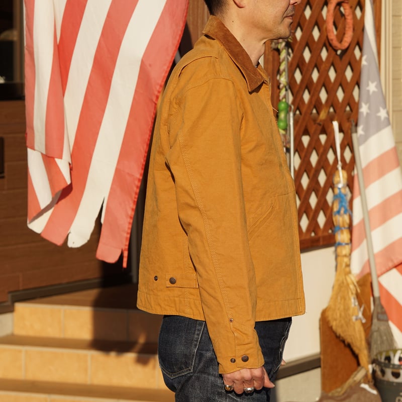 【24AW】Cushman 15oz Duck Detroit Jacket L Cushman 15oz Duck Detroit Jacket | NewDeal