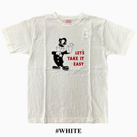 Cushman Recycle Cotton Tee(TAKE IT EASY)