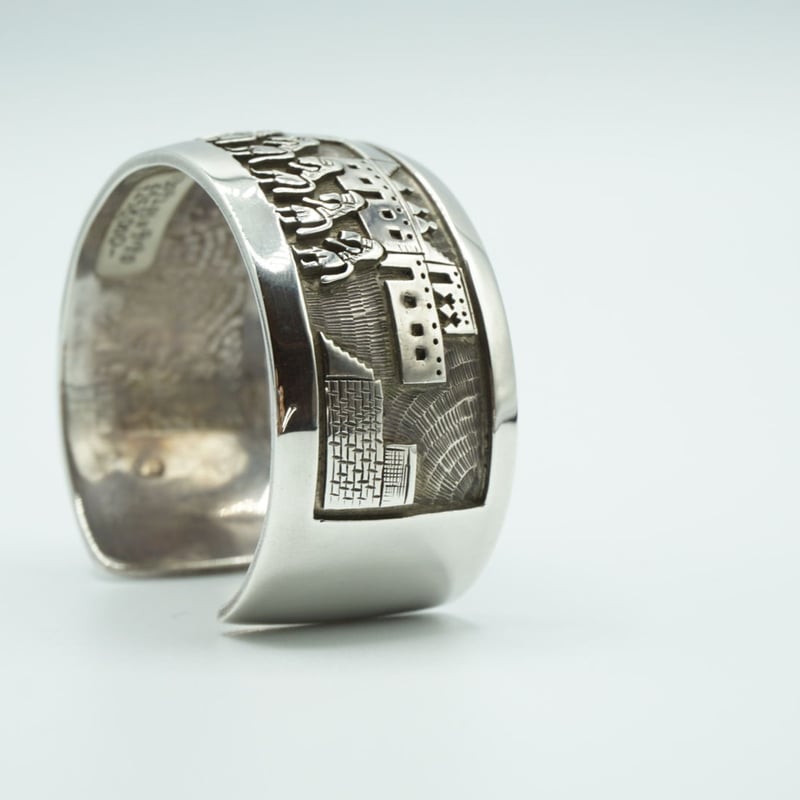 Indian Jewelry HOPI bangle by Watson Honanie | ...