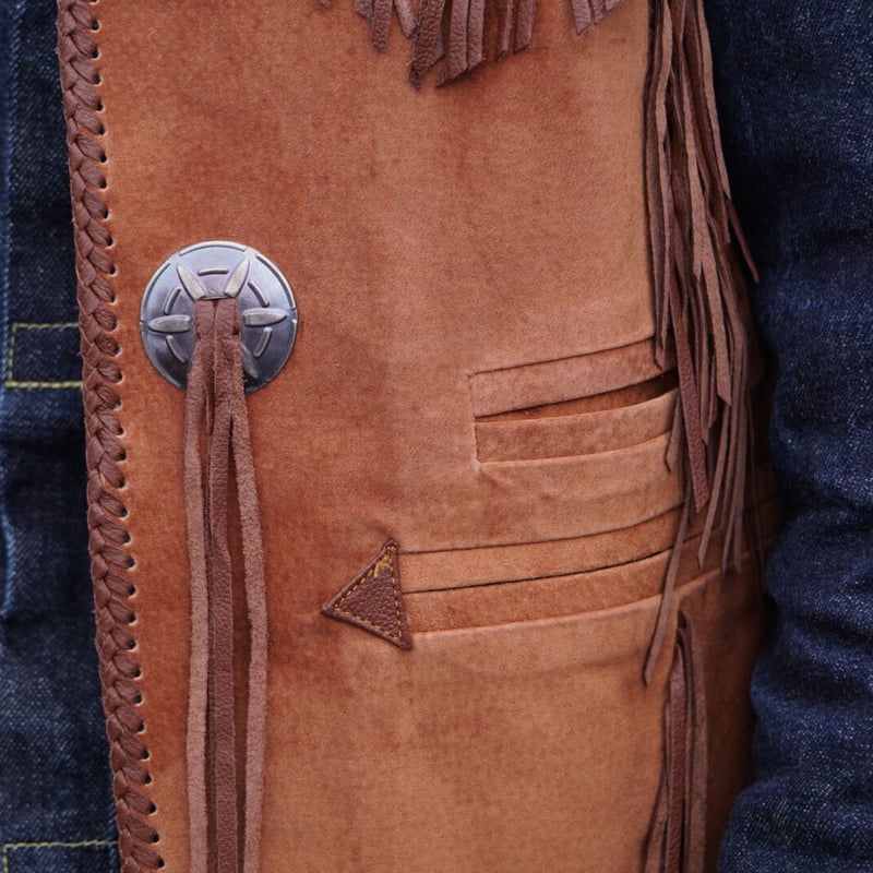 ARTURO Western leather vest | NewDeal