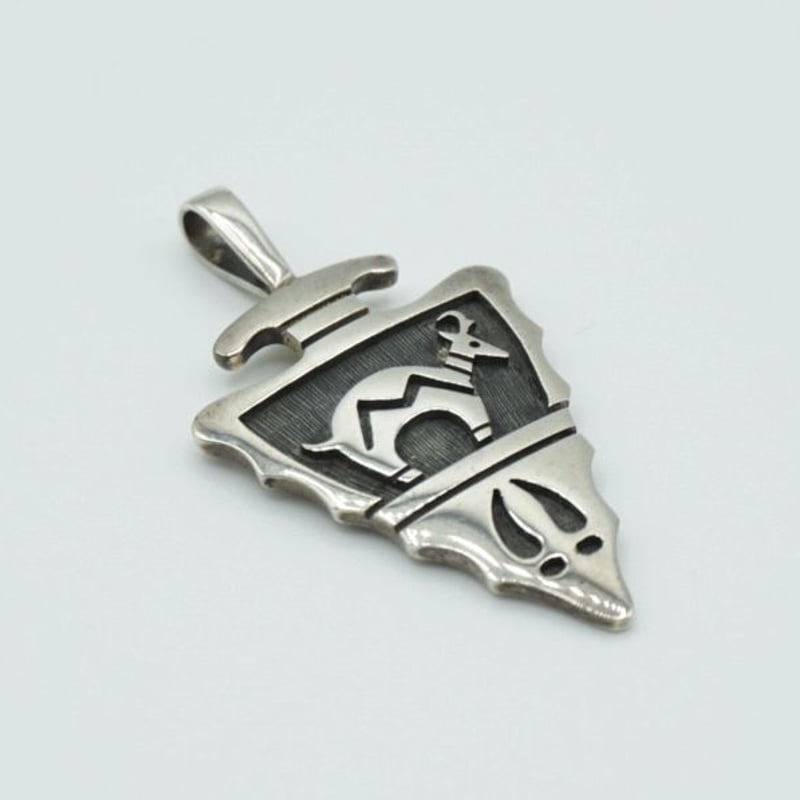 Indian Jewelry HOPI Top by Arthur Allen Lomayes