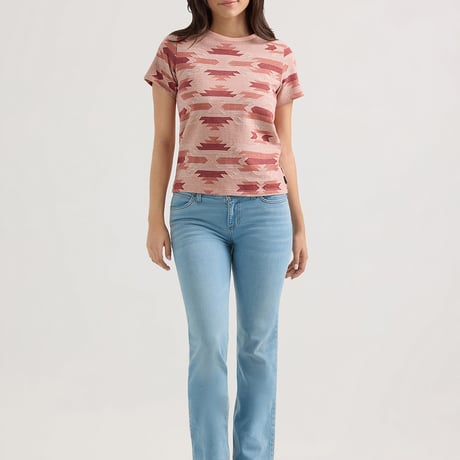 Wrangler S/S Jacpuard Tee